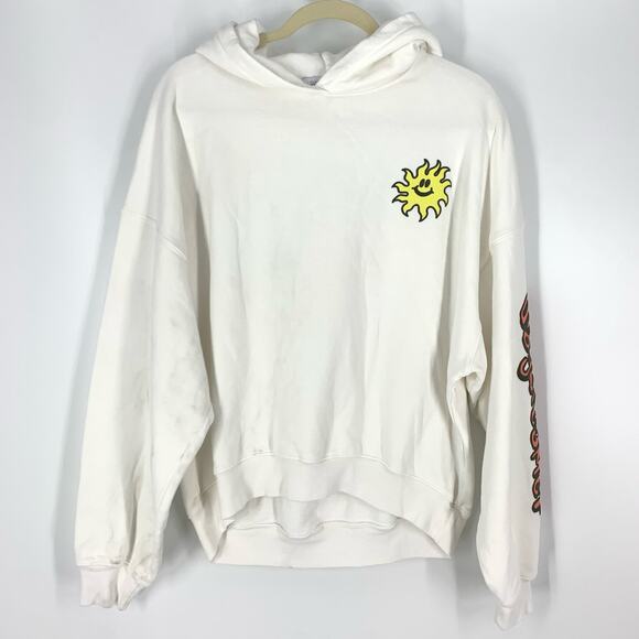 Daydreamer Flyer Oversized Mushroom Hoodie Sweatershirt Size XS - Picture 7 of 7